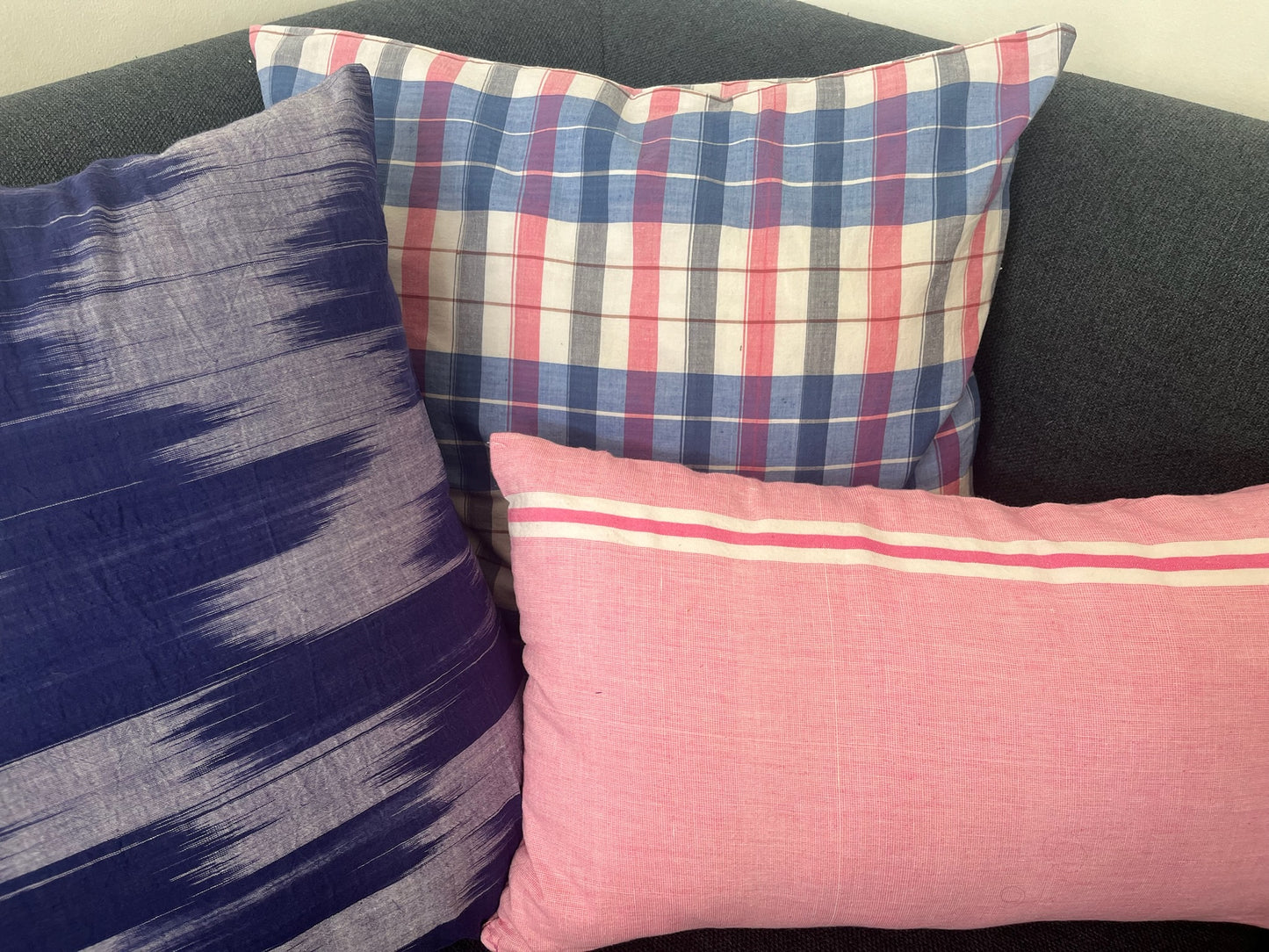 Housse de coussin en coton