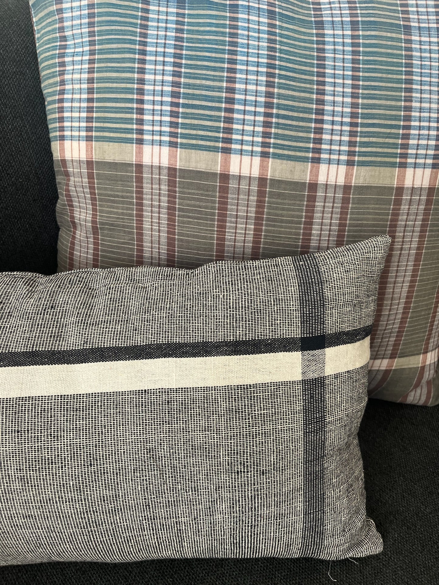 Housse de coussin en coton