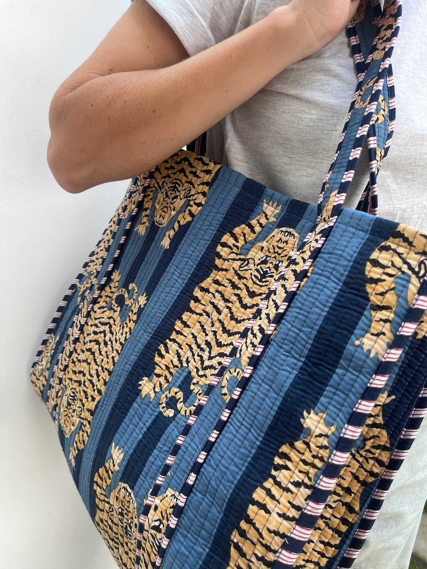 Sac en coton matelassé