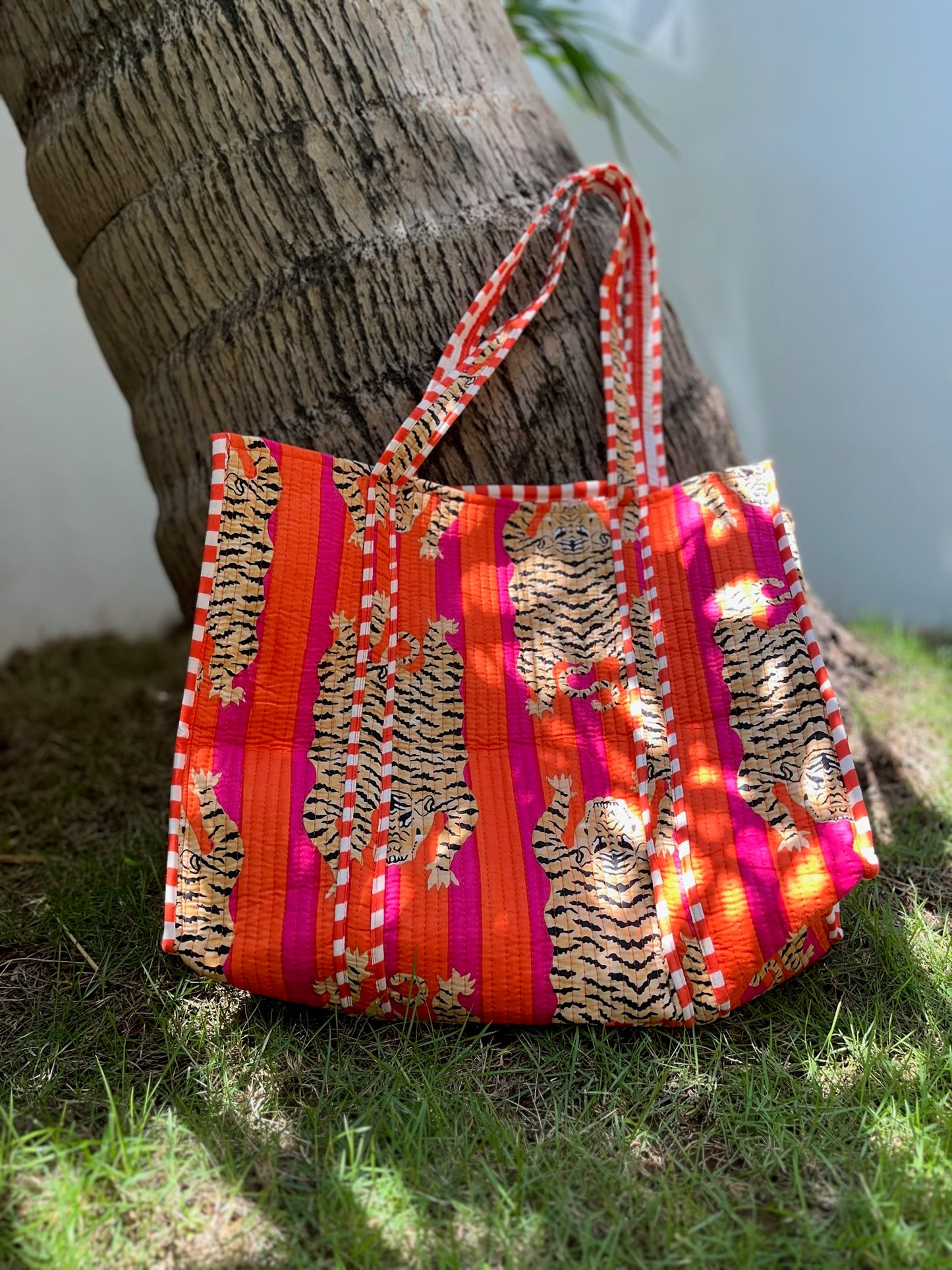 Sac en coton matelassé