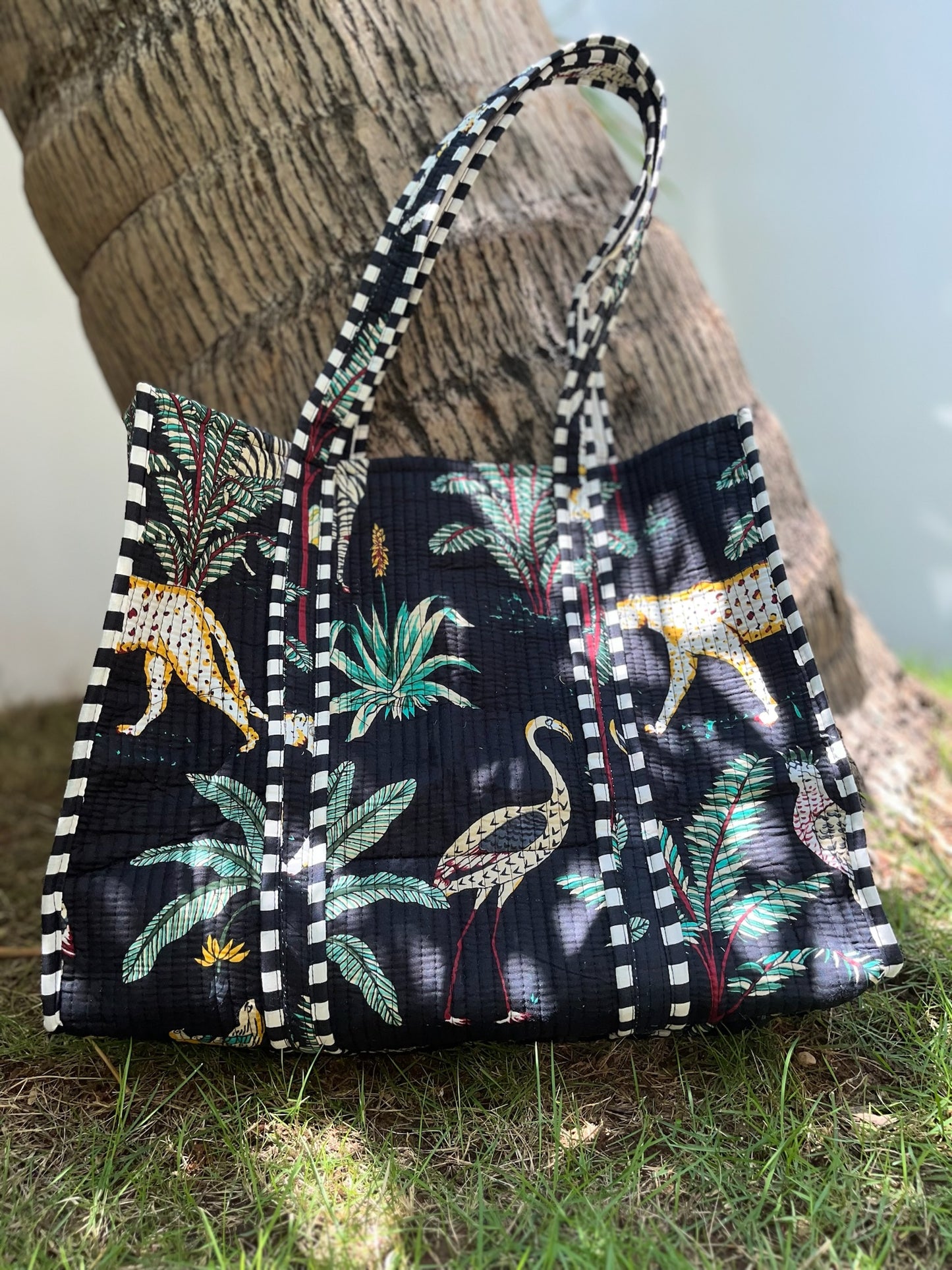 Sac en coton matelassé