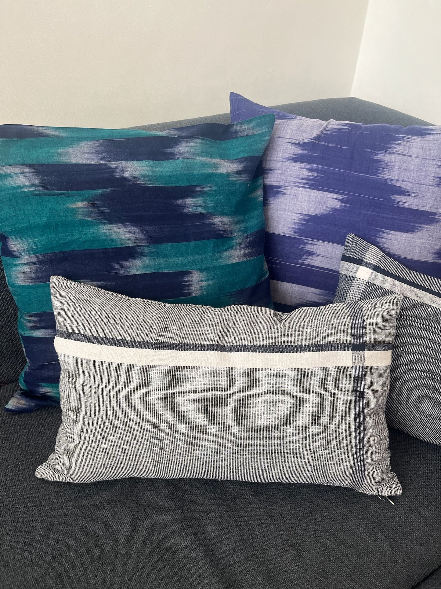 Housse de coussin en coton