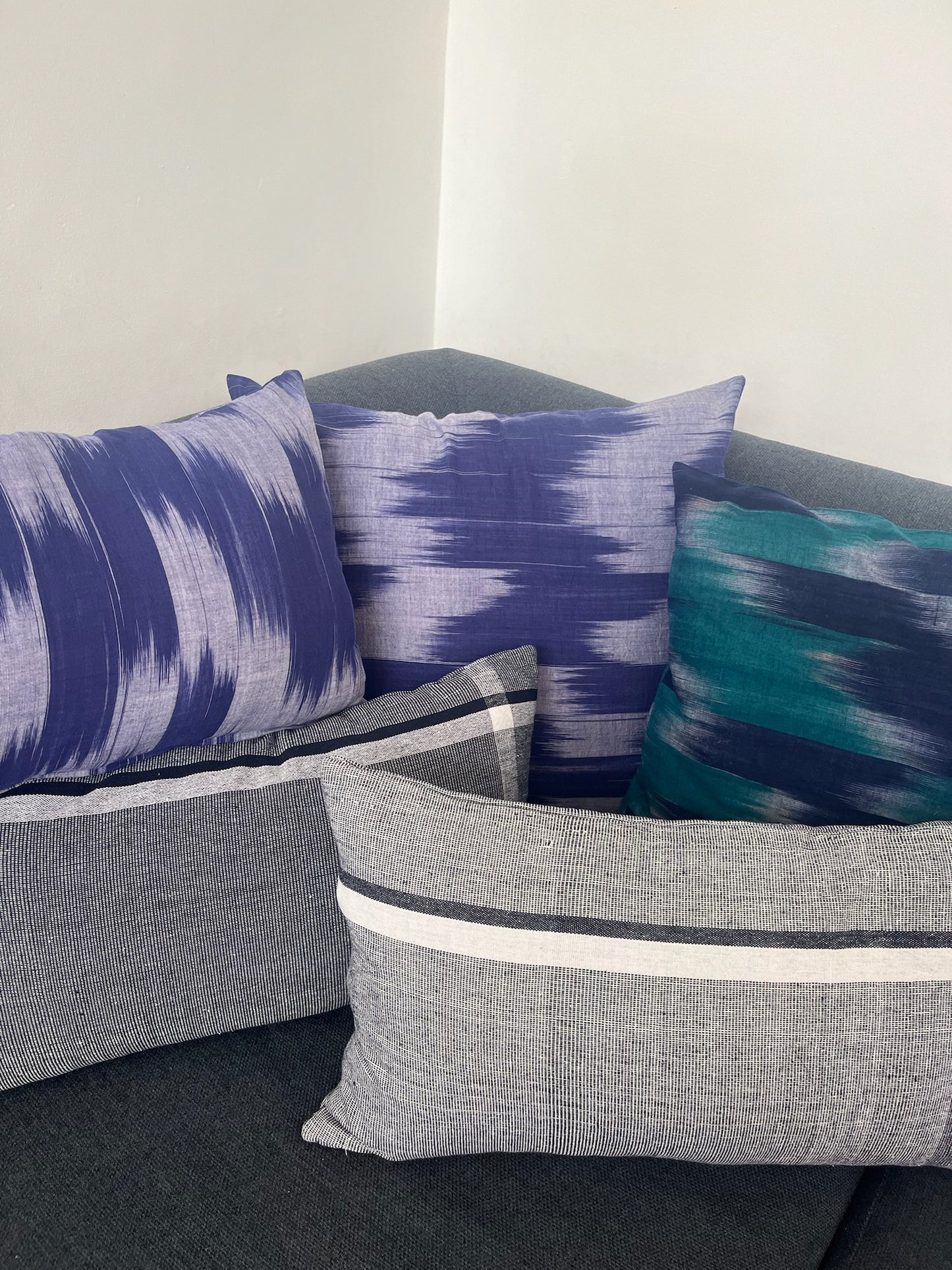Housse de coussin en coton