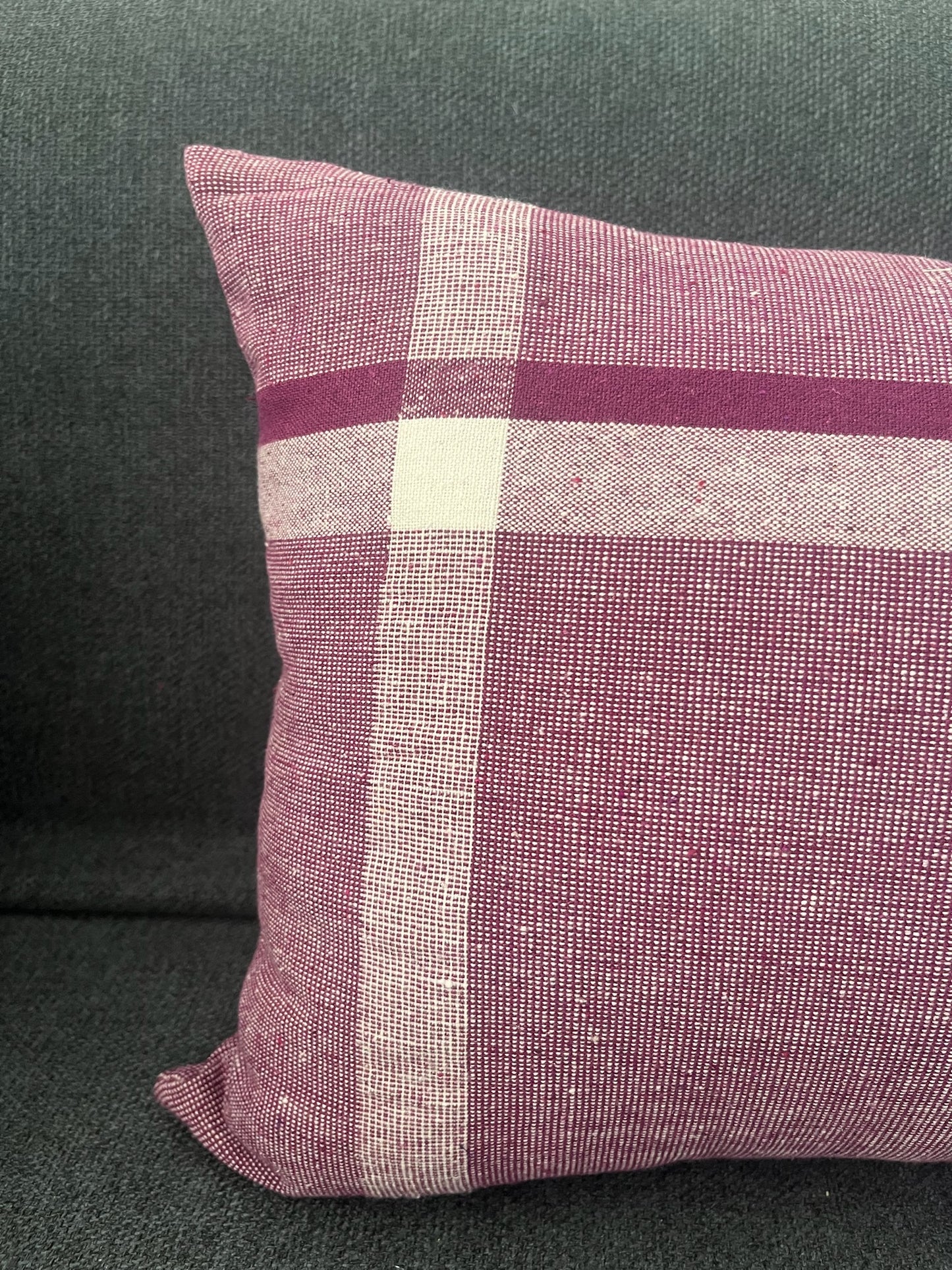 Housse de coussin en coton