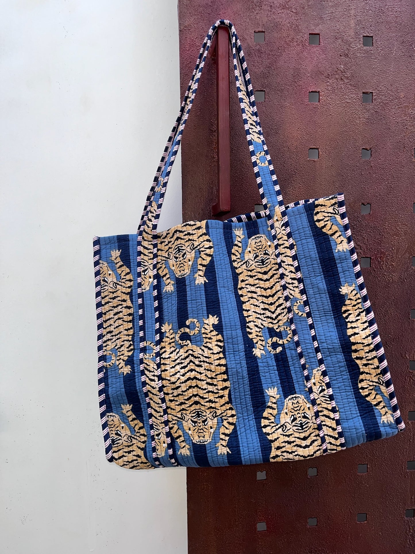 Sac en coton matelassé