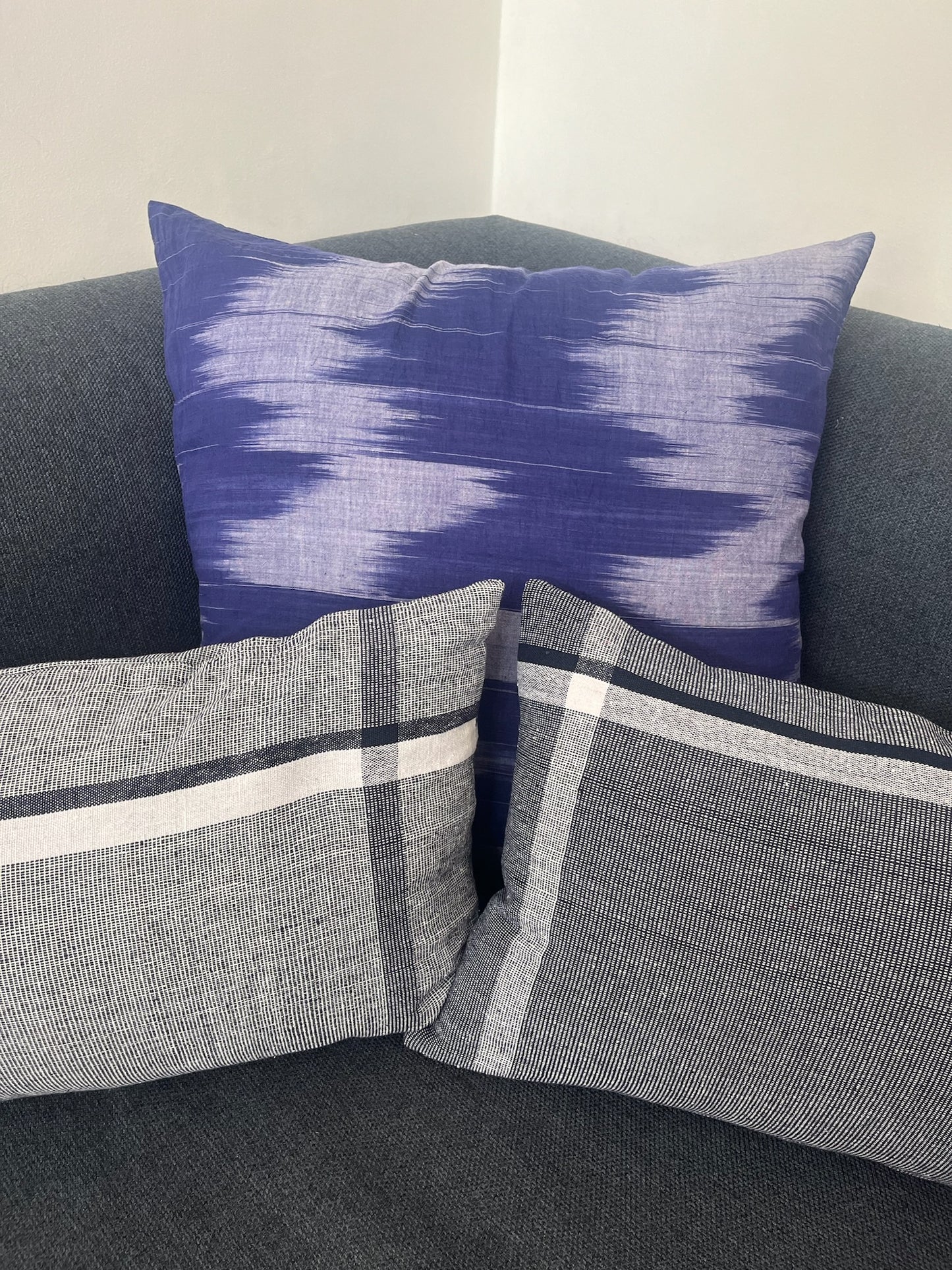 Housse de coussin en coton