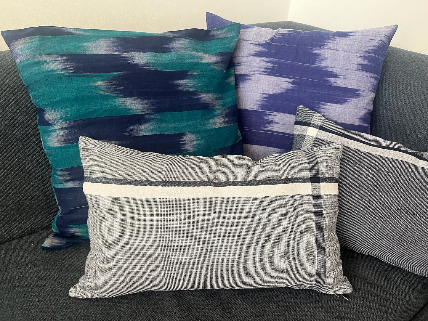 Housse de coussin en coton
