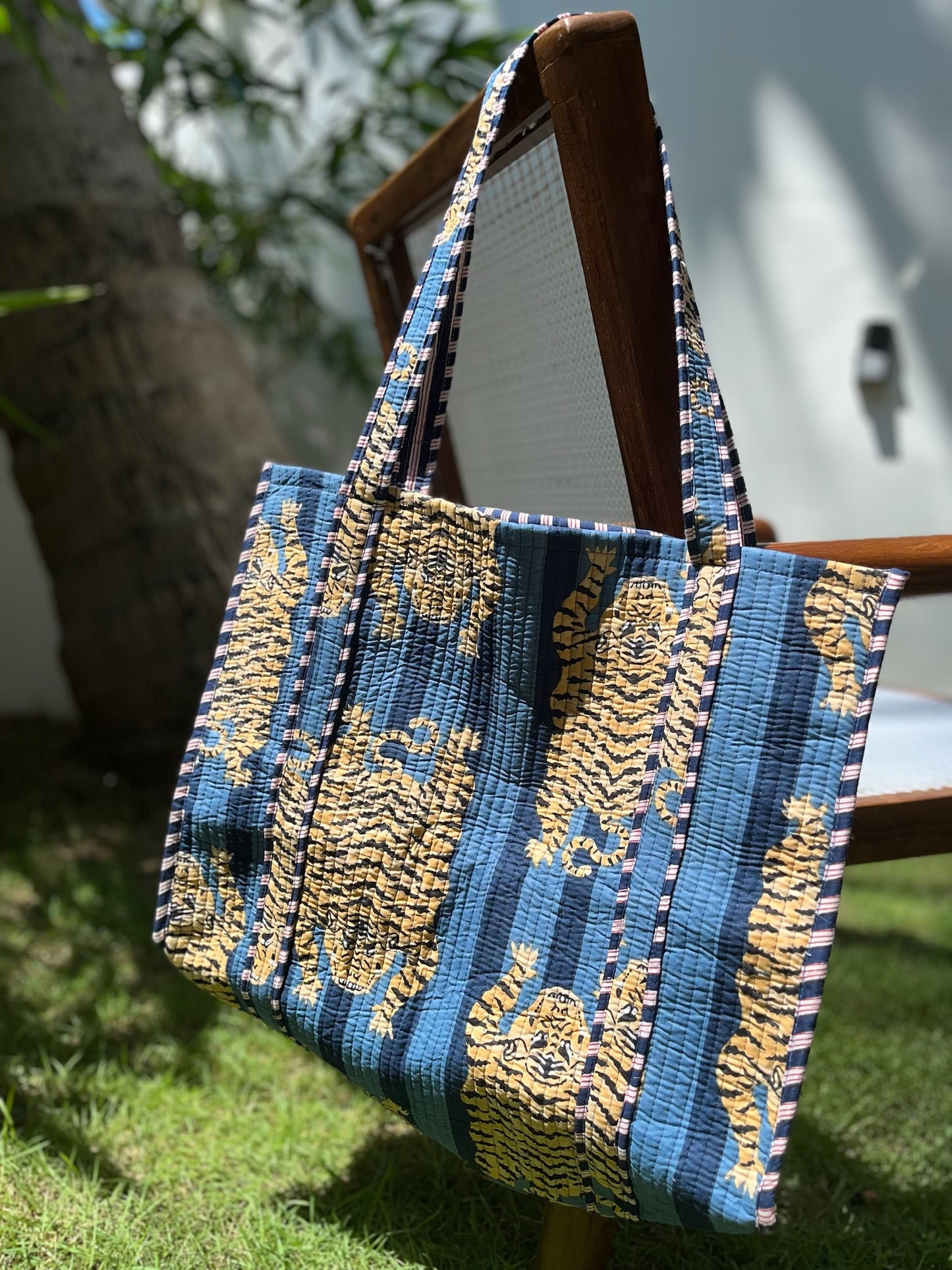 Sac en coton matelassé