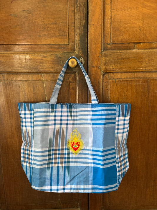 Sac Pondichéry -6- Coeur Flamboyant