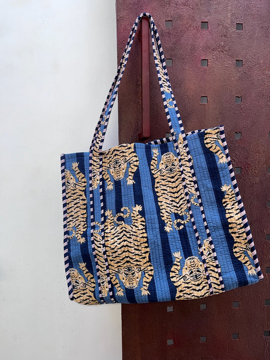 Sac en coton matelassé