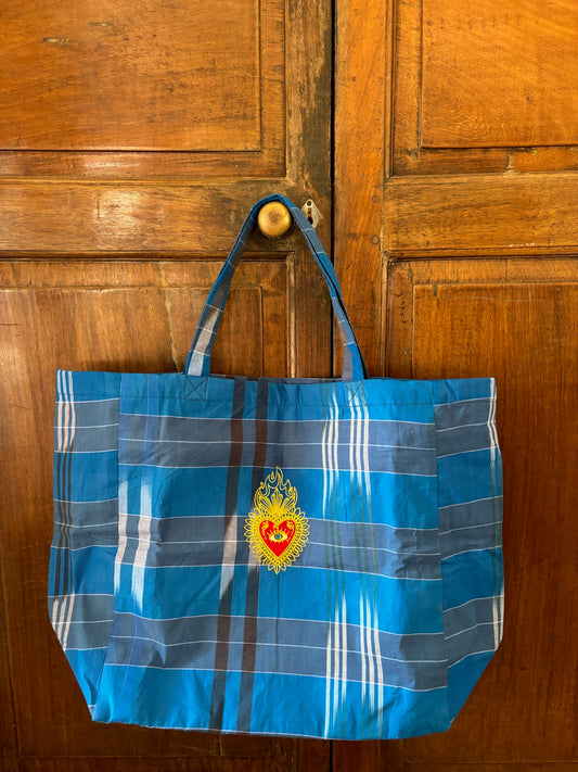 Sac Pondichéry -5- Coeur Flamboyant
