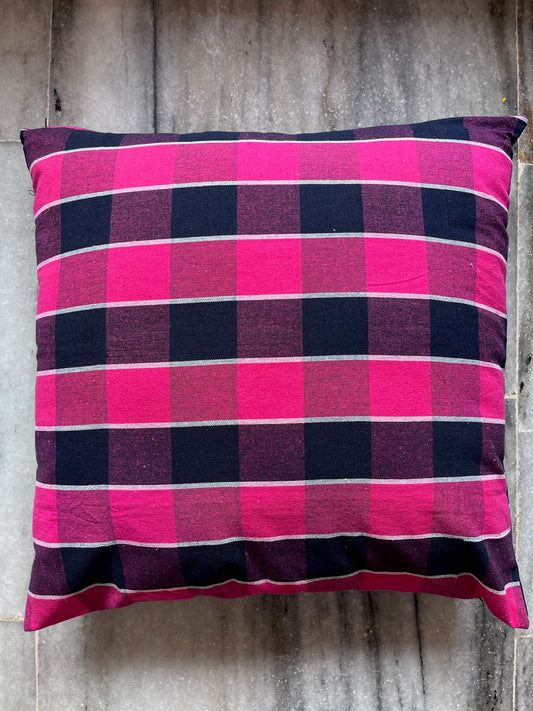 Housse de coussin en coton